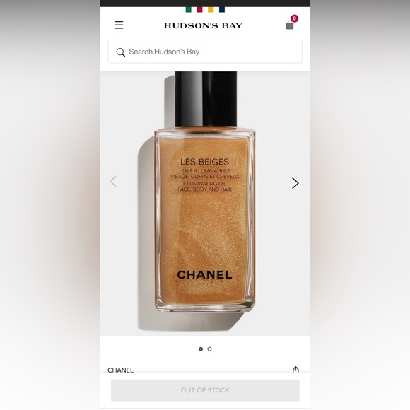 Chanel Les Beiges Illuminating Oil Face, Body, And Hair | Shimmering Veil - Picture 7 of 8